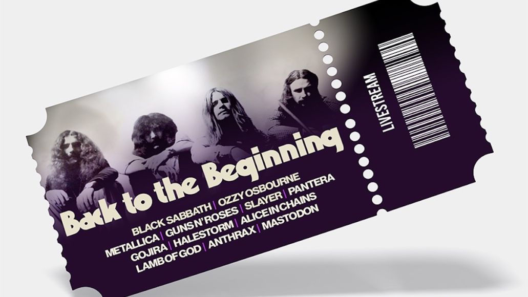 Back to the Beginning Tickets Price