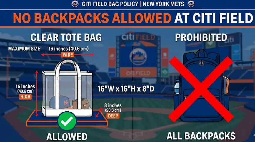 Citi Field Ateez Bag Policy