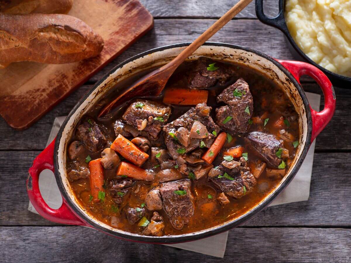 History of Boeuf Bourguignon