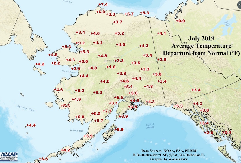 What's the Hottest It Gets in Alaska