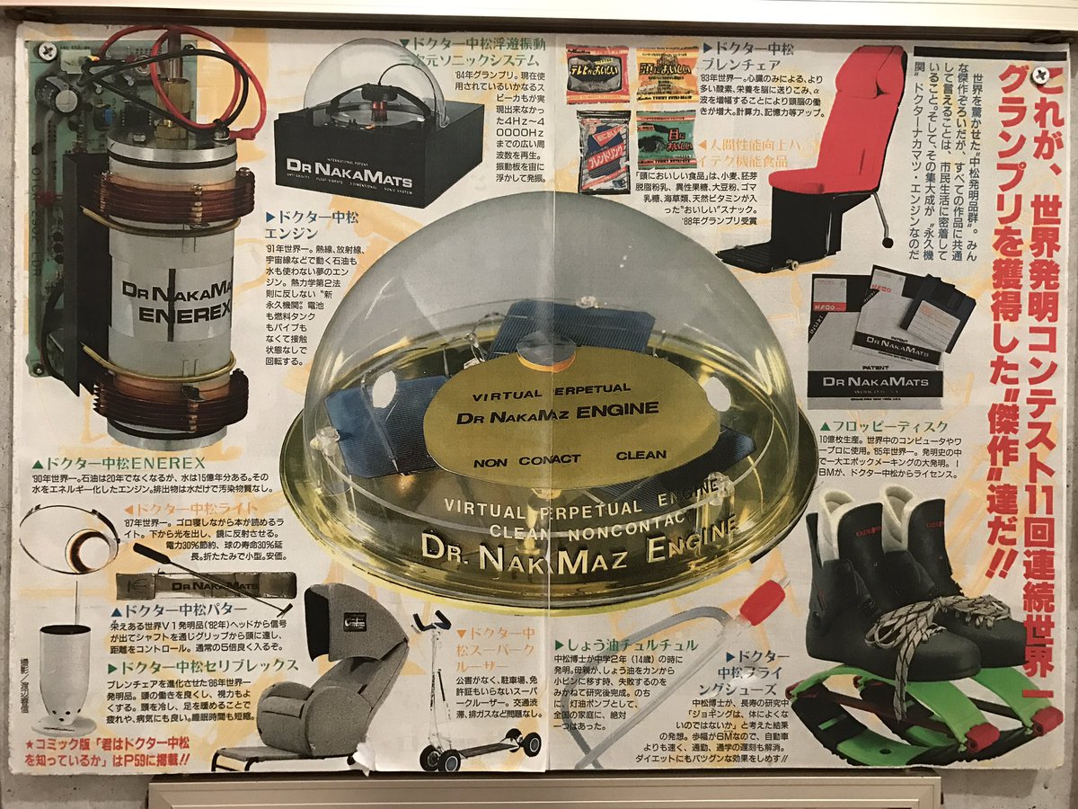ドクター中松の衝撃発明録！世界を揺るがす特許と驚愕の最新構想
