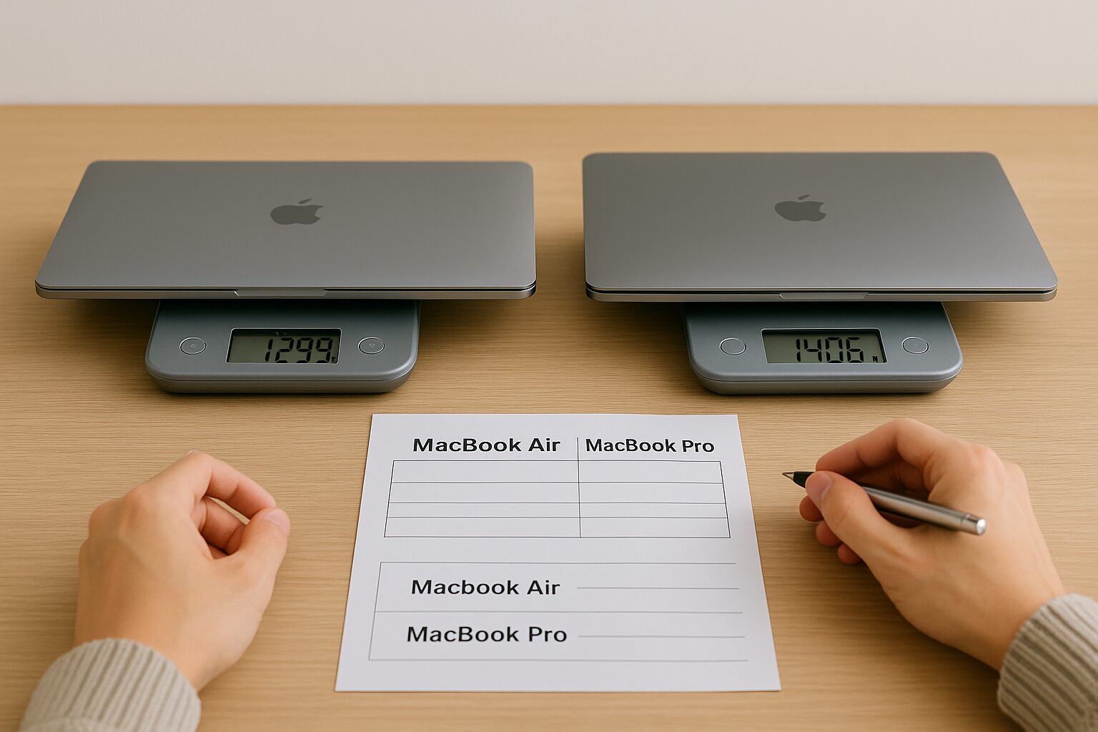 Macbook Air 13インチは重い？M3の実機検証と歴代比較で迫る真相