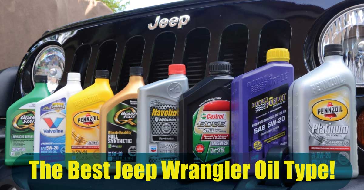 Jeep Wrangler Oil Type 2014