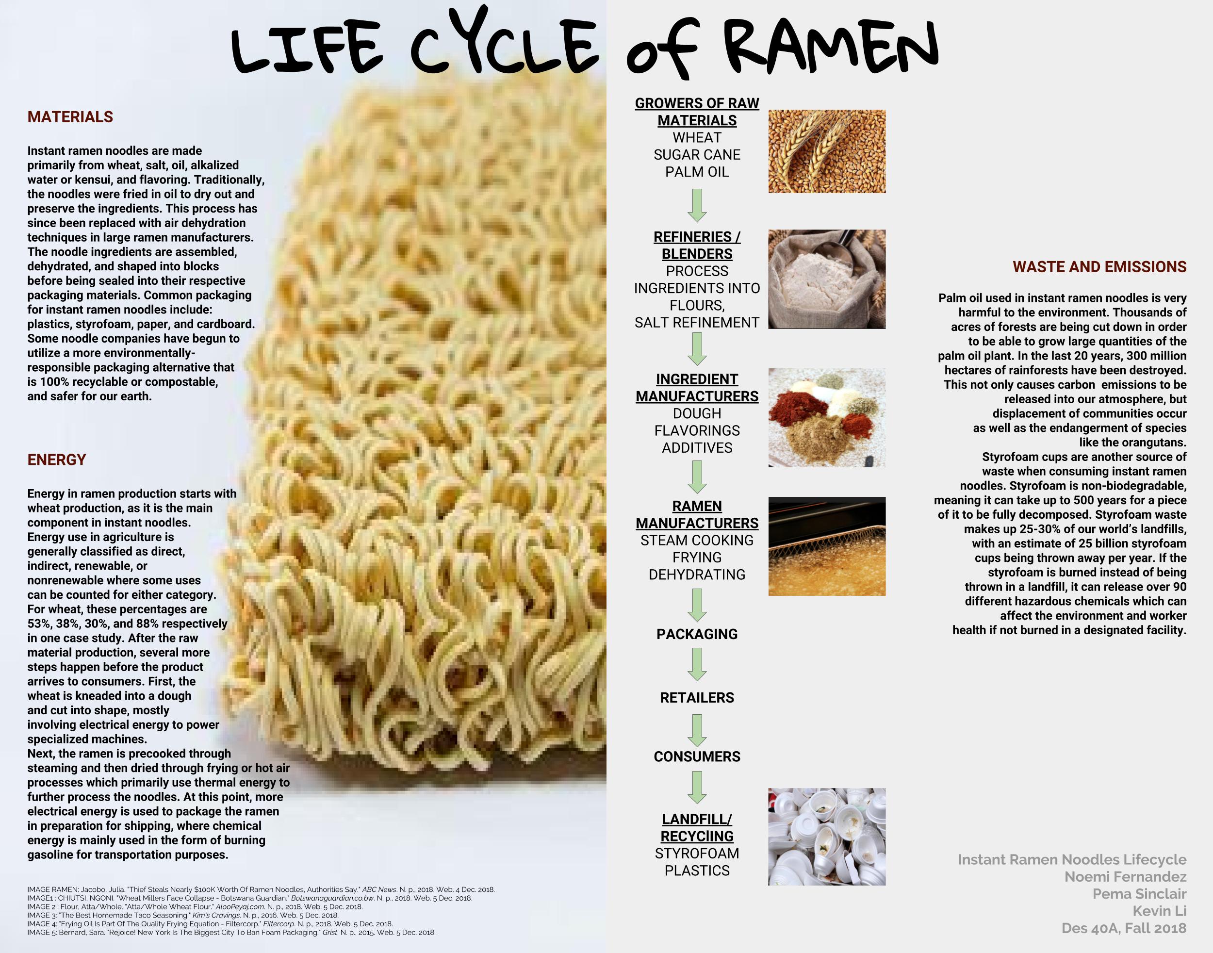 What Is Ramen Noodles Made Of