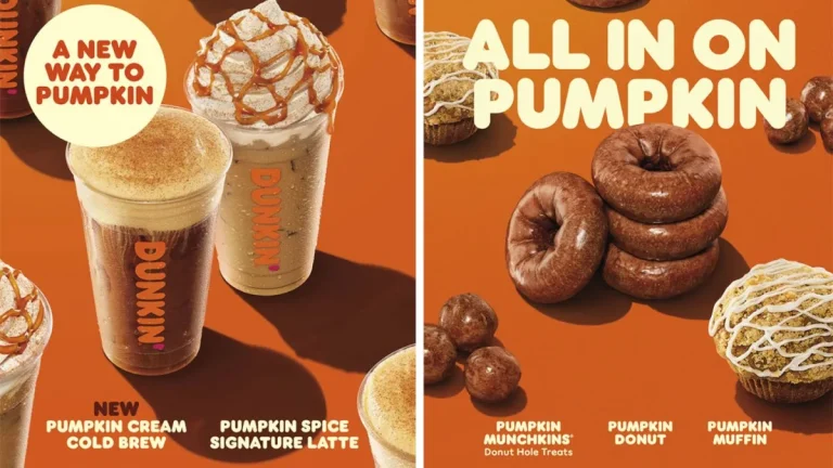 Pumpkin Spice Donuts Dunkin