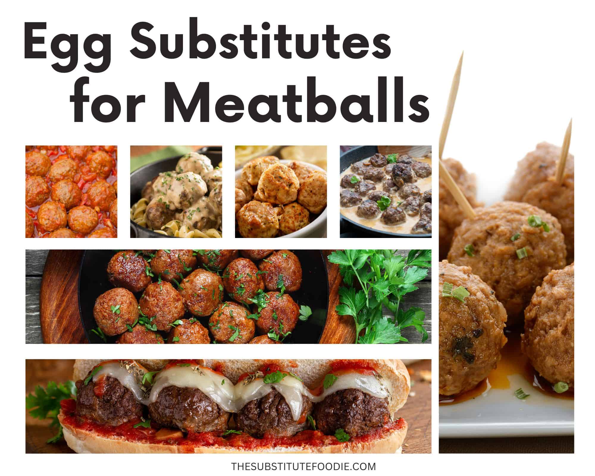 Substitute for Egg in Meatballs