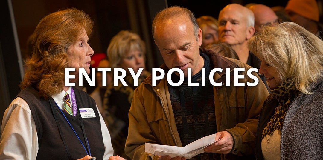 Pikes Peak Center Bag Policy