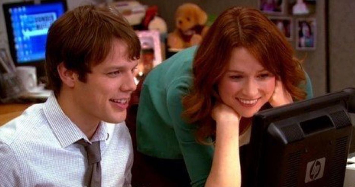 Pete and Erin the Office