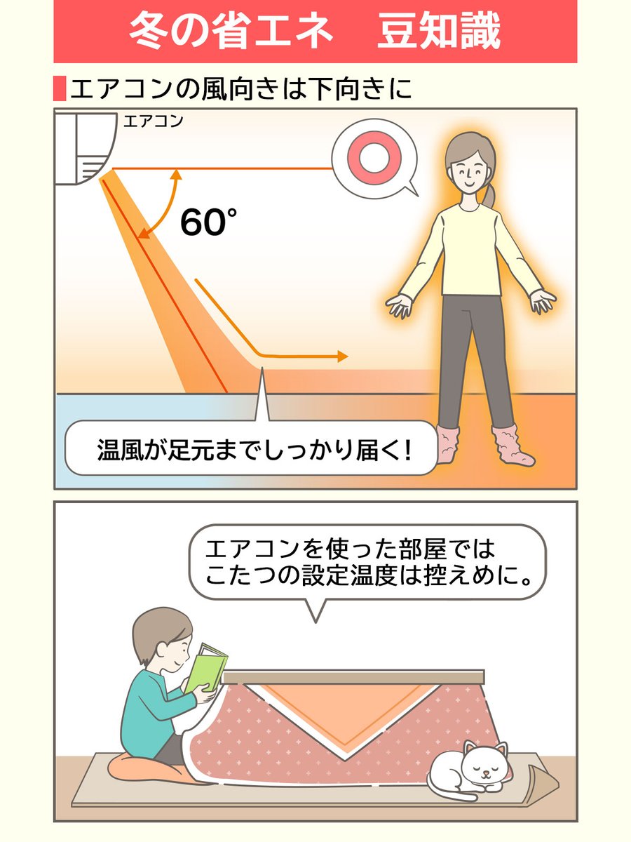 暖房の風向きは「下向き」が正解！電気代が跳ね上がるNg設定と節電裏技