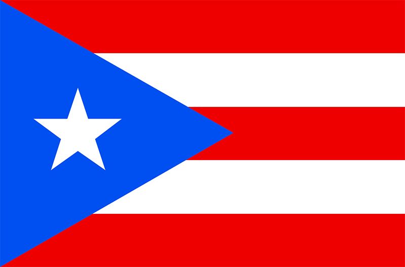 Puerto Rico Flag Symbol