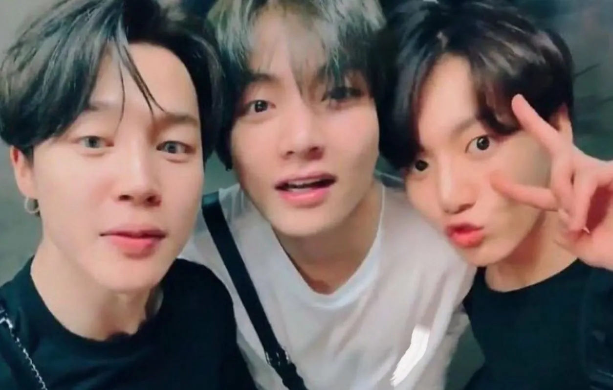 Taehyung Namjoon Jungkook and Jimin