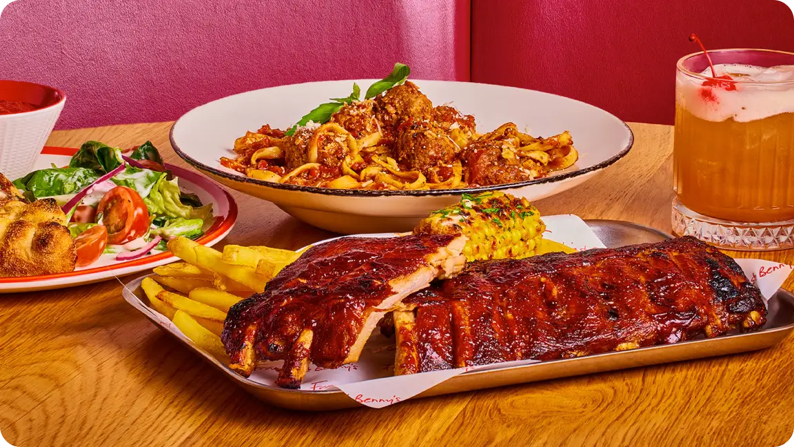 Frankie and Bennys 2 for 1