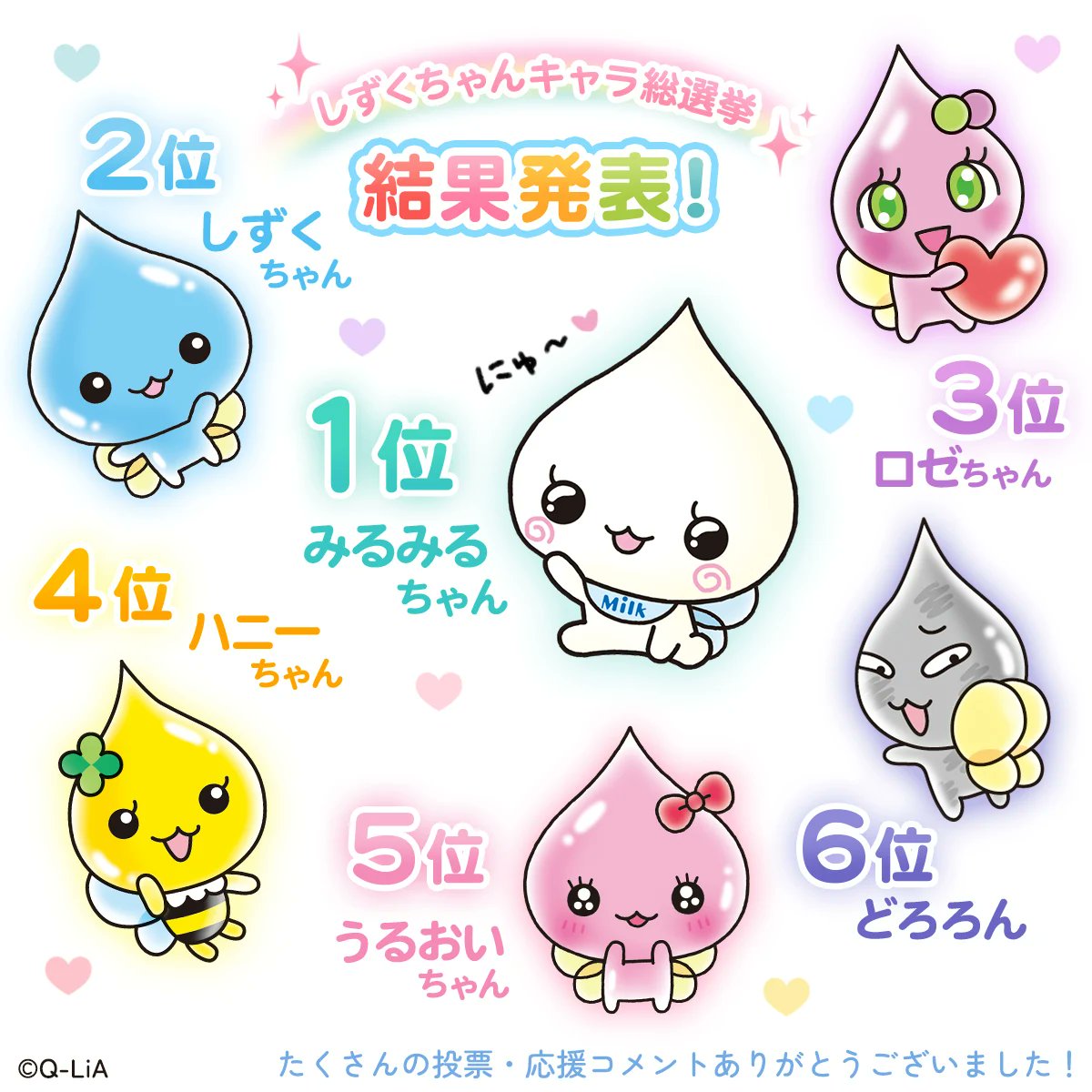 しずくちゃんキャラクター一覧総まとめ！カオスな裏設定と関係性の真相を解剖