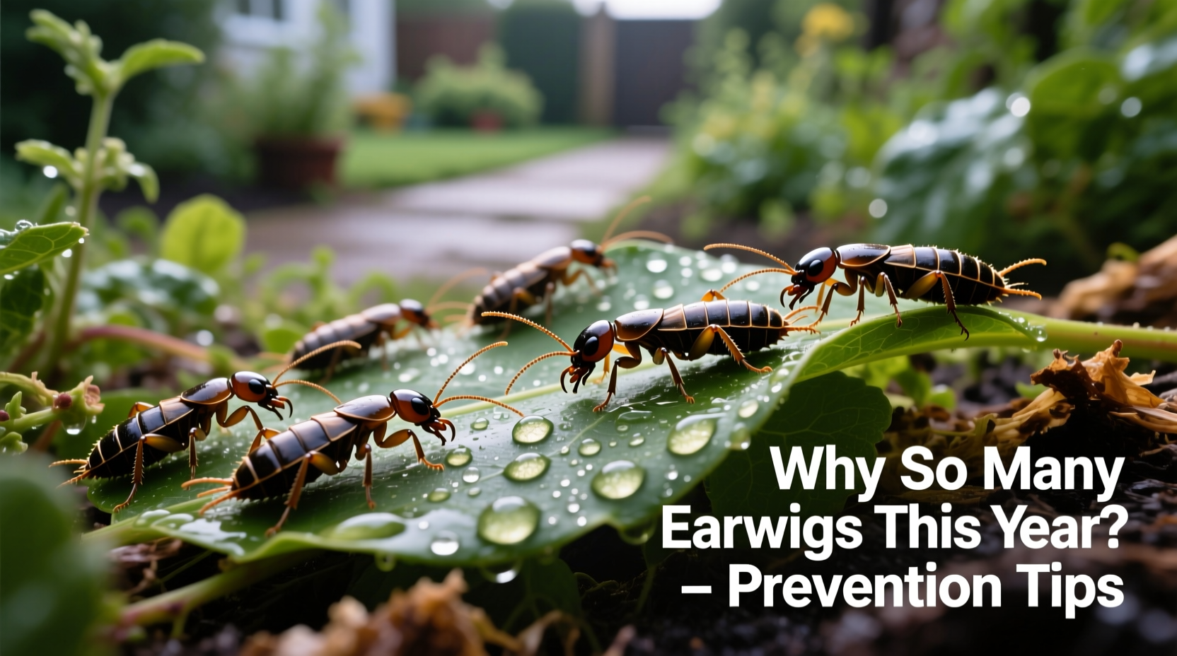 Why Are There So Many Earwigs This Year