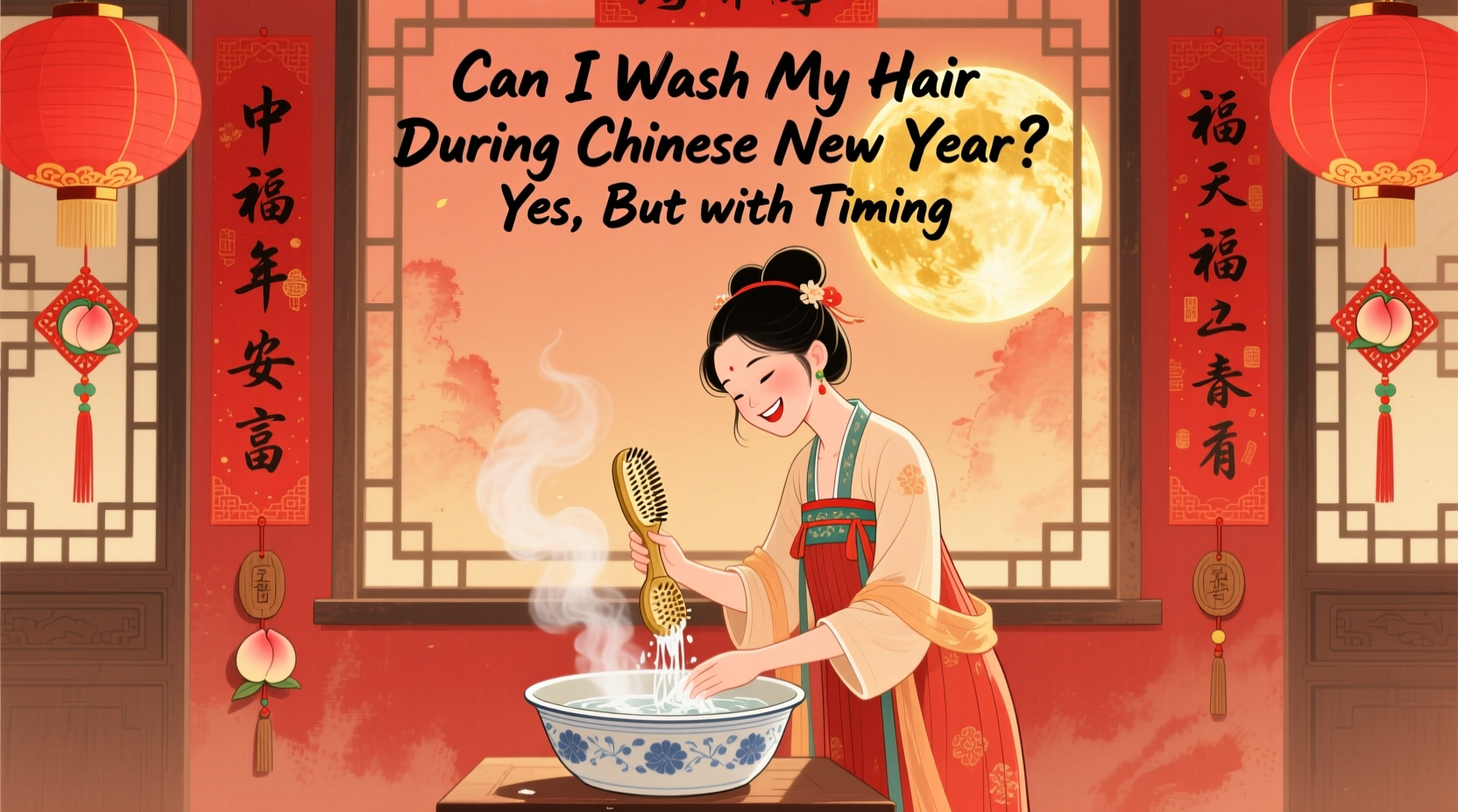 Can You Wash Your Hair on New Year's Day