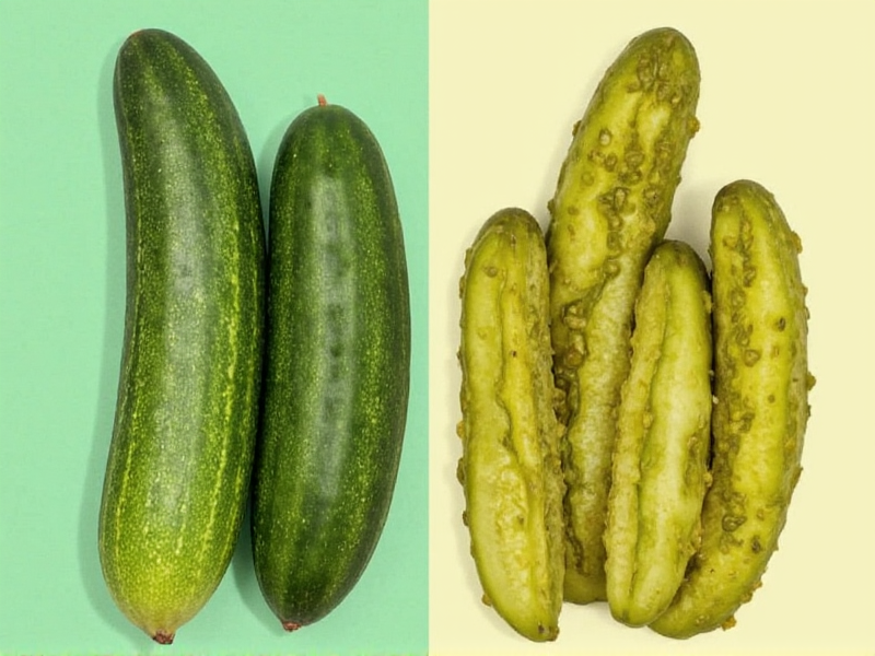 Are Cucumbers and Pickles the Same