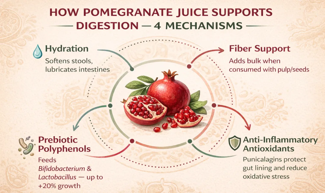 Pomegranate Is Good for Constipation