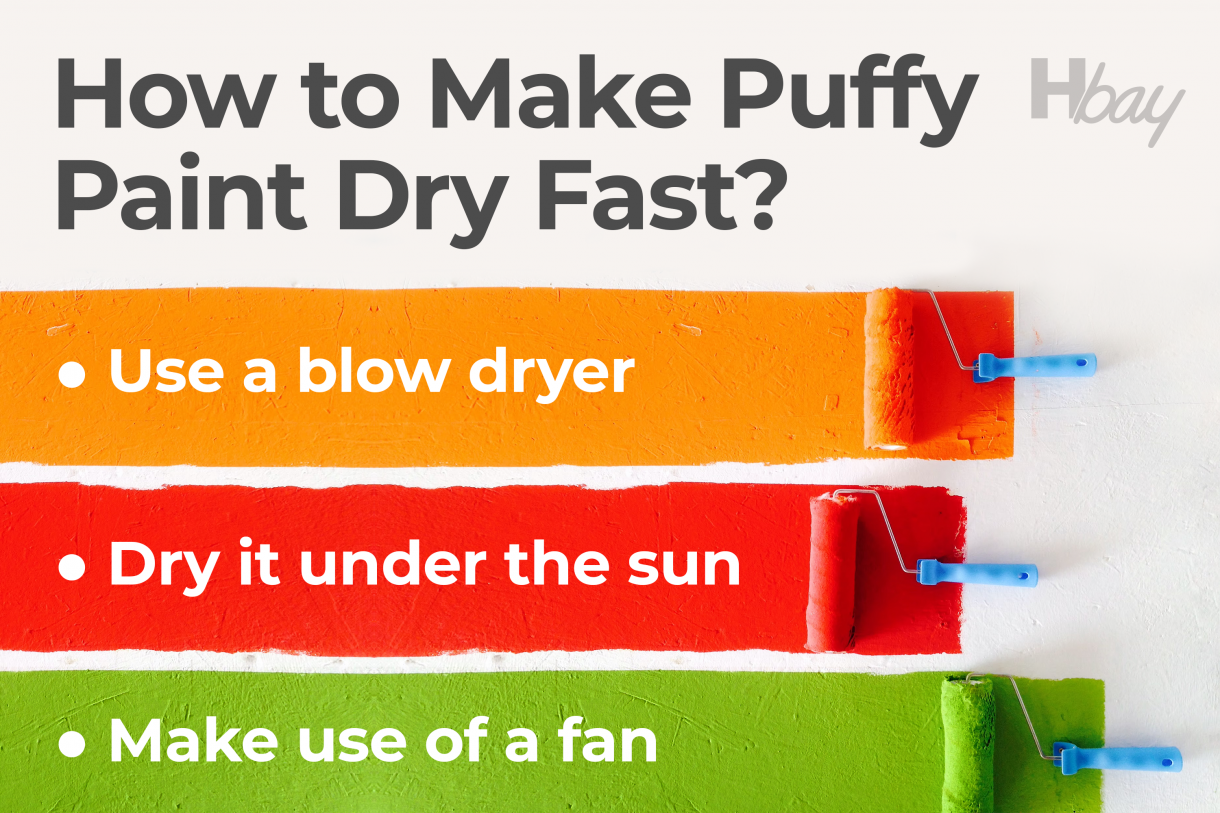 How Do You Make Puffy Paint Dry Faster