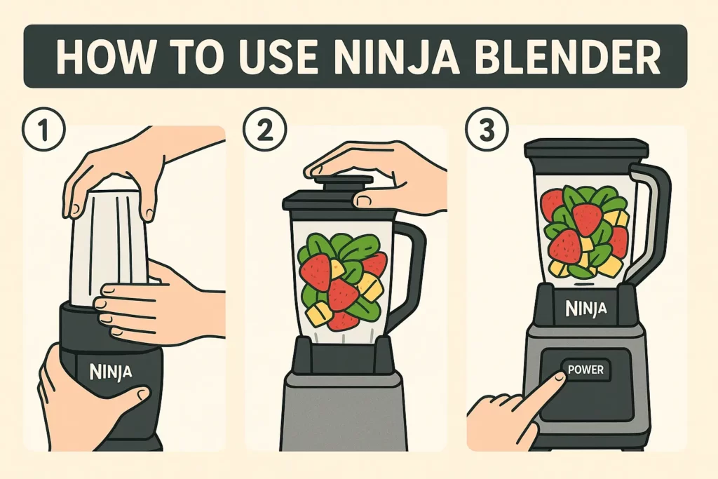 How to Operate Ninja Blender