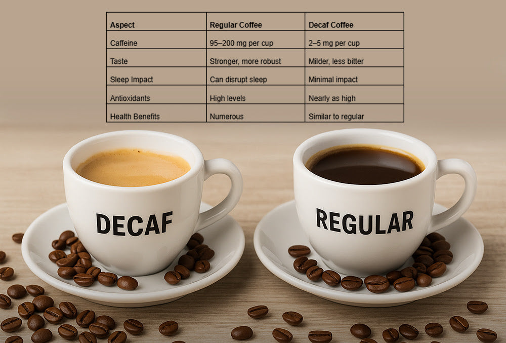 What Is the Difference Between Regular Coffee and Decaf