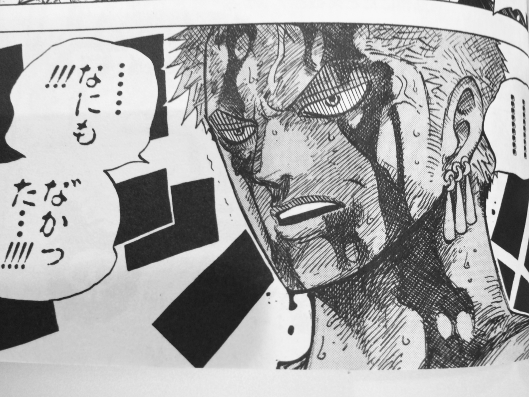 ワンピース・ゾロ「なにもなかった」は何話？身代わりの真相と知る者たち