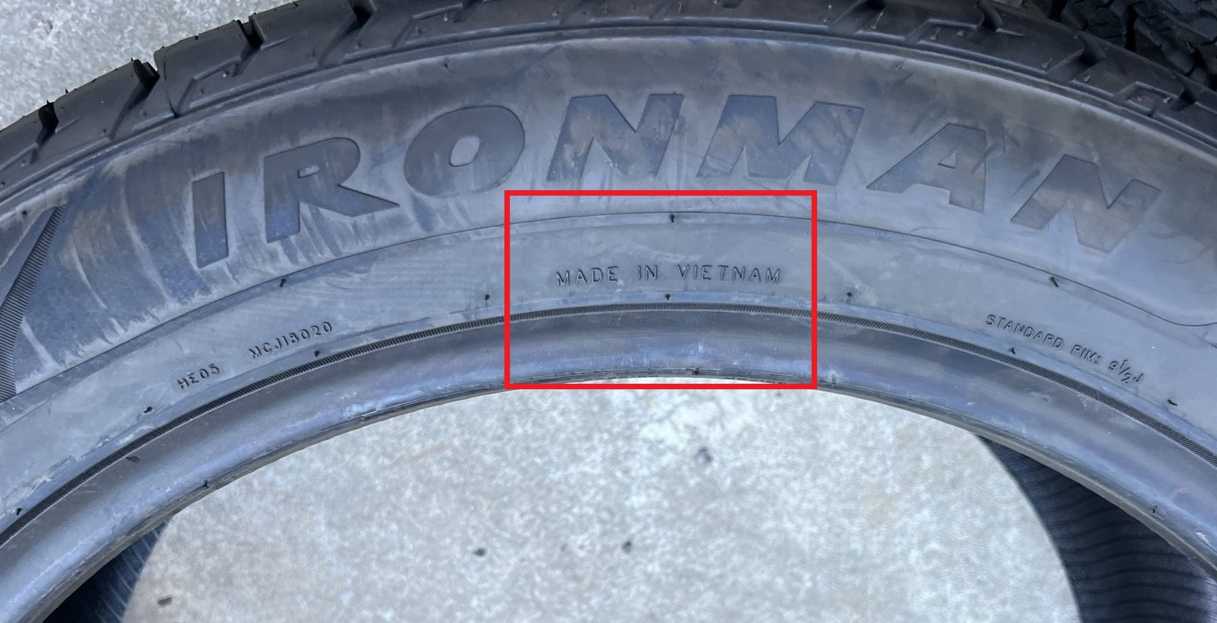 Ironman Tires Made In