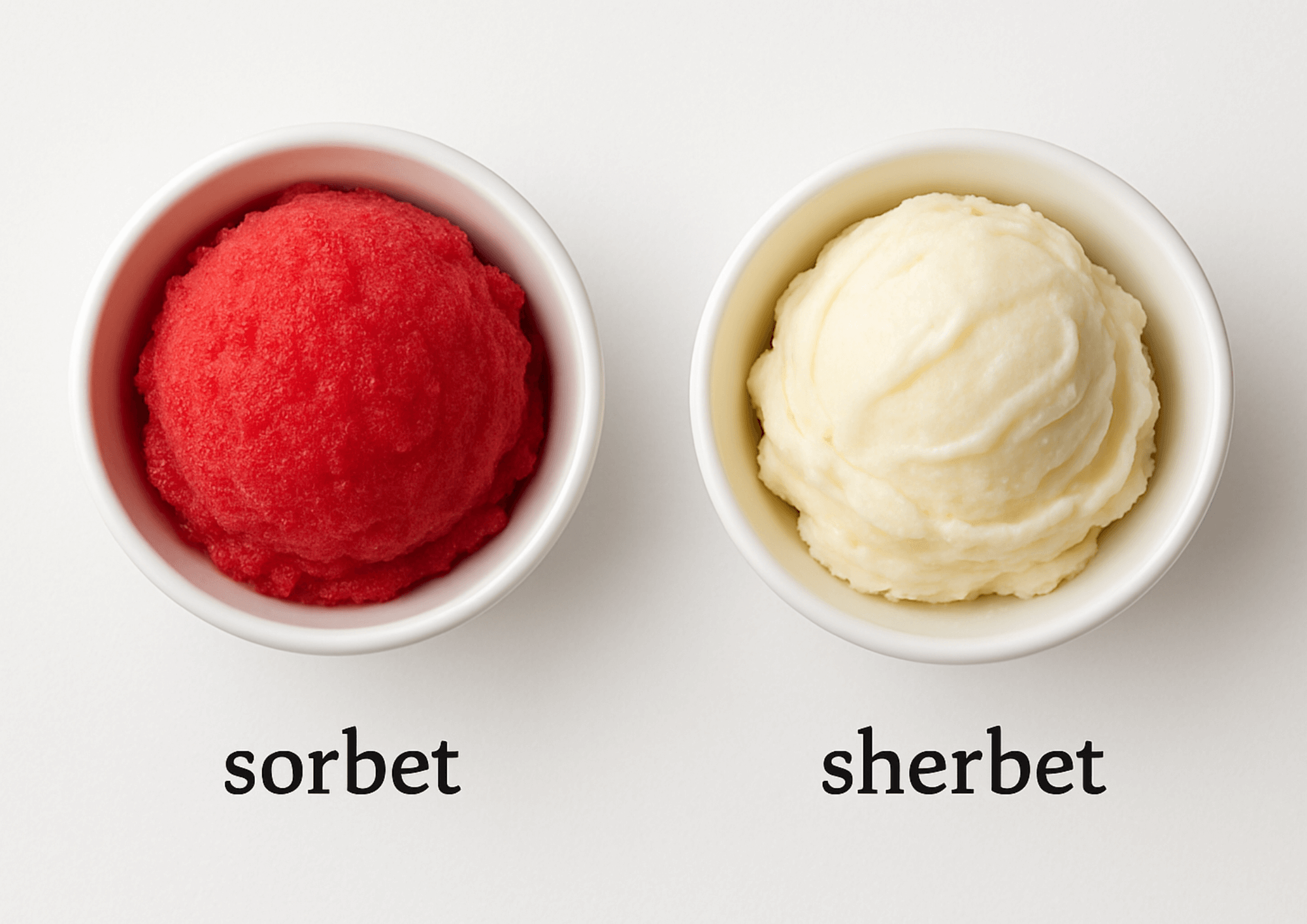 Does Sorbet Have Dairy or Gluten
