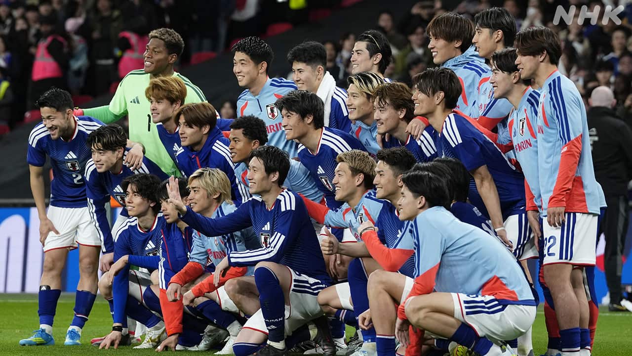 サッカー日本代表今日の試合日程とテレビ中継・スタメン予想速報