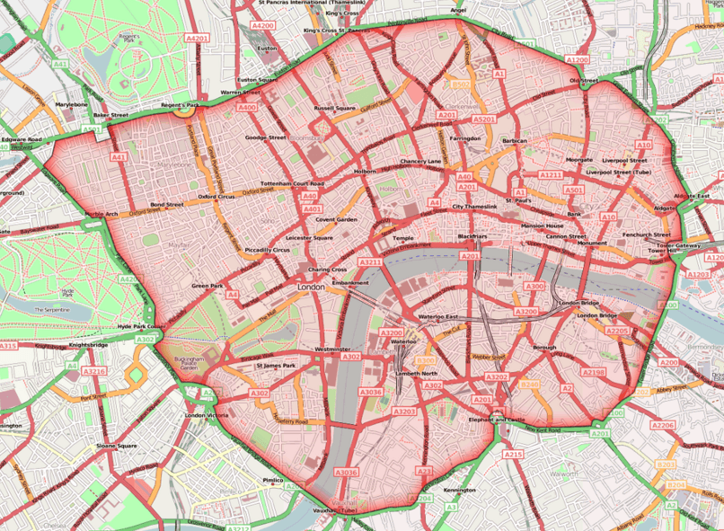 Is London Bridge in the Congestion Zone