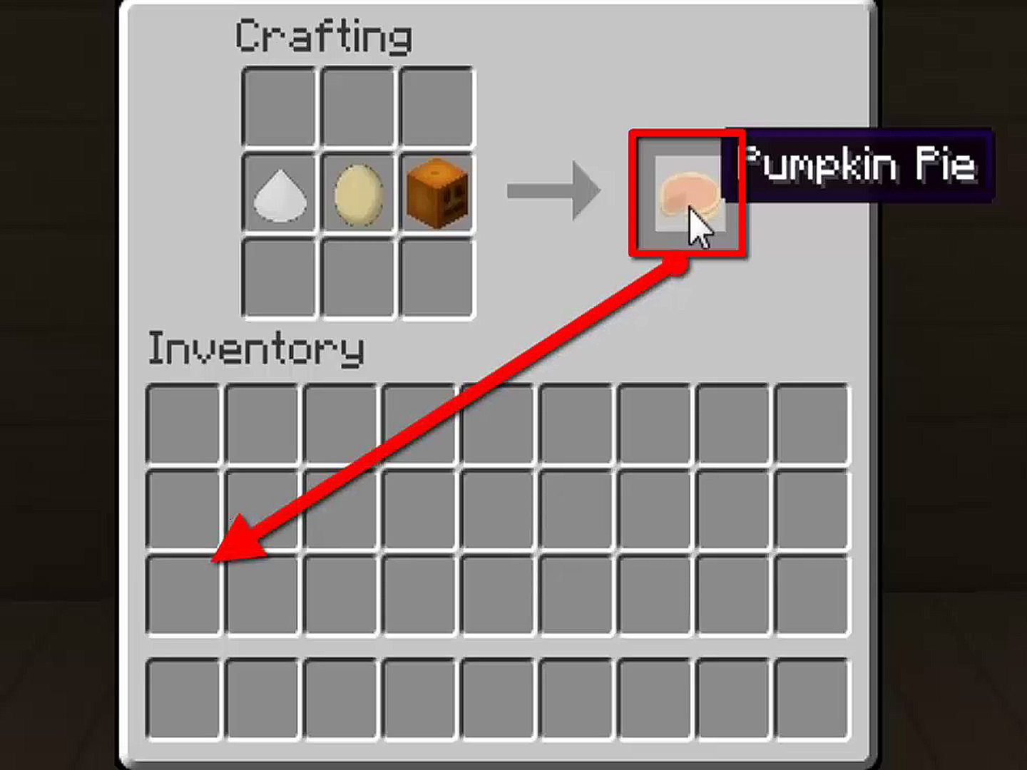 How to Make Pumpkin Pie in Minecraft
