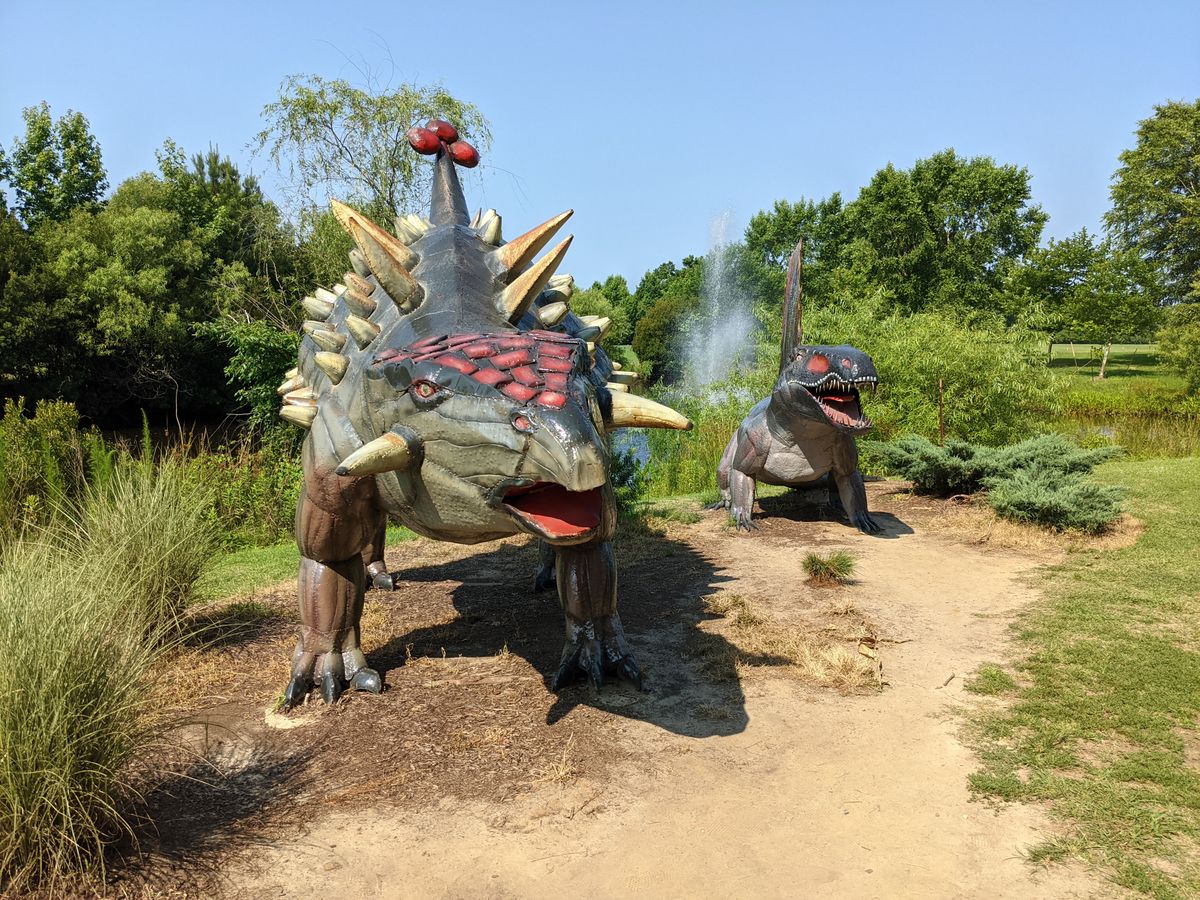 Jerrassic Park - Metal Dinosaur Park