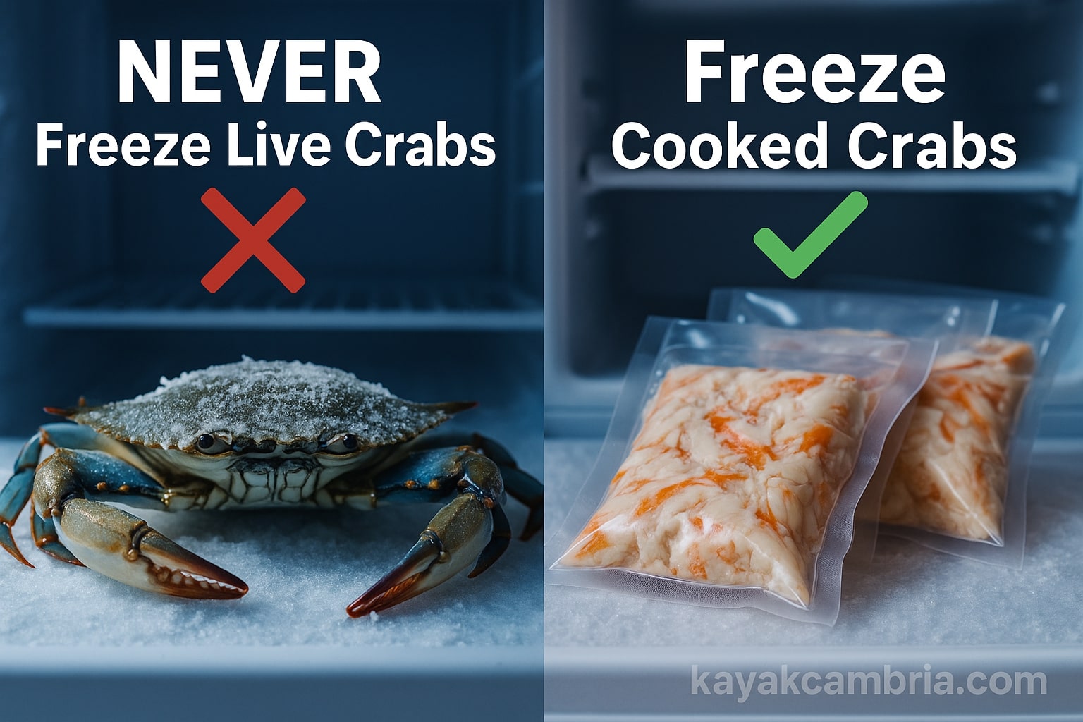How Long Can You Freeze Live Crabs and Cook Later
