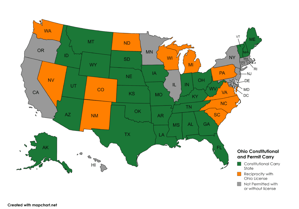 Is Ohio Constitutional Carry
