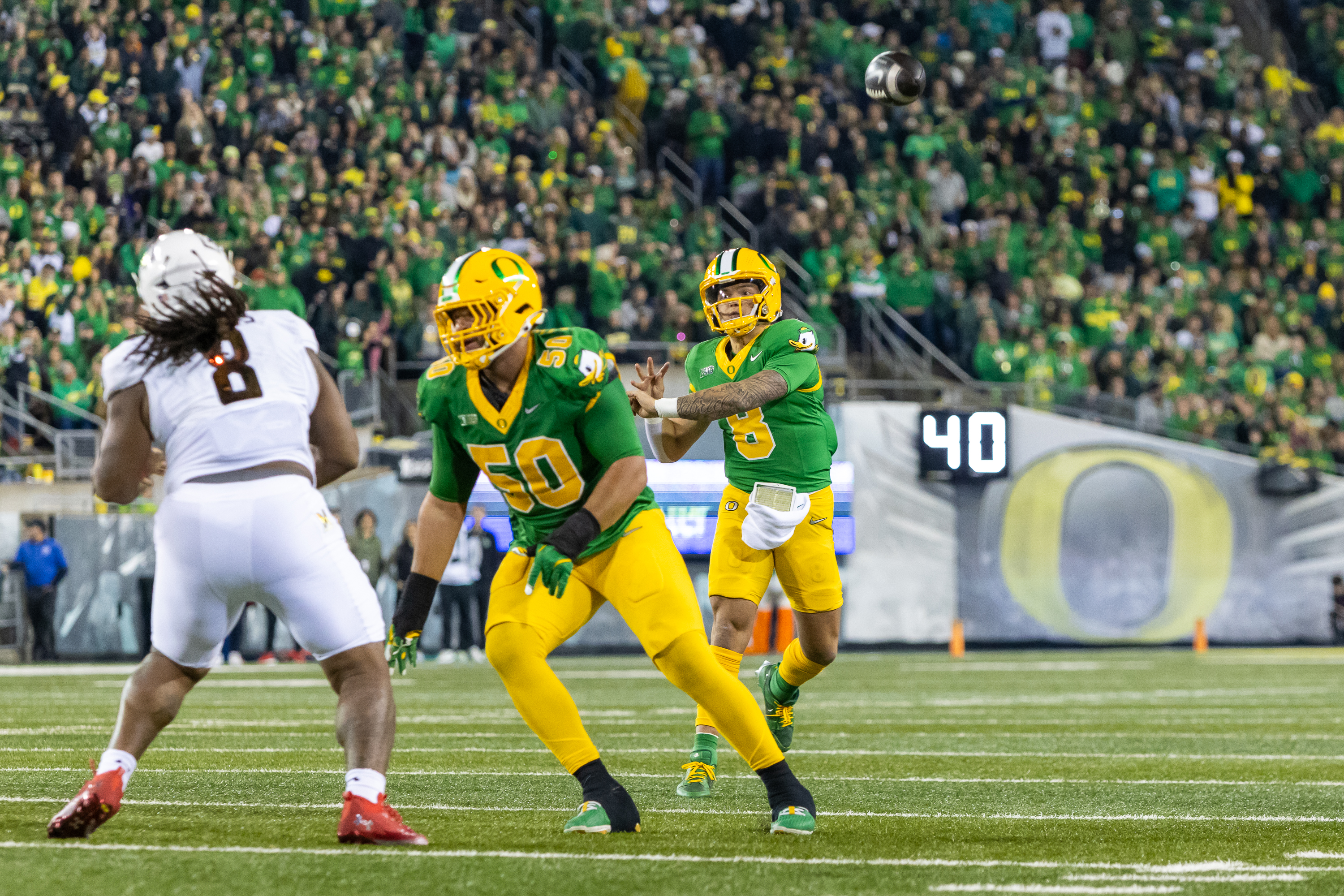 Live Oregon Ducks Football