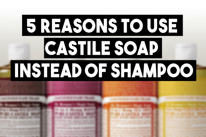 Shampooing with Castile Soap