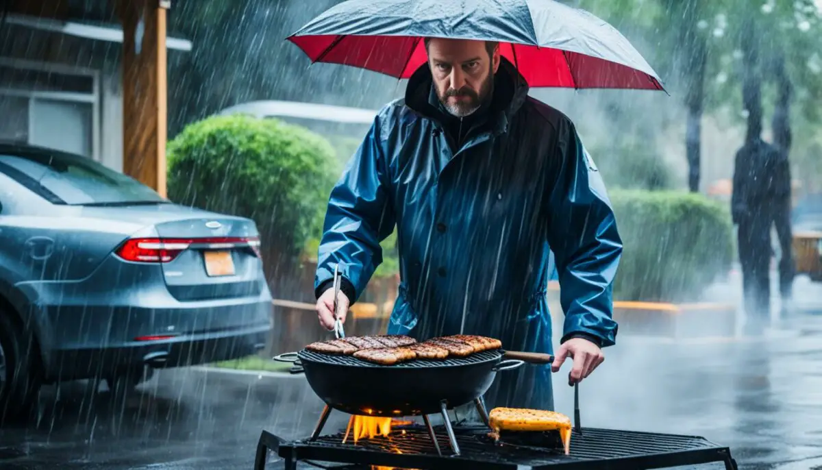 Can You Grill in Rain