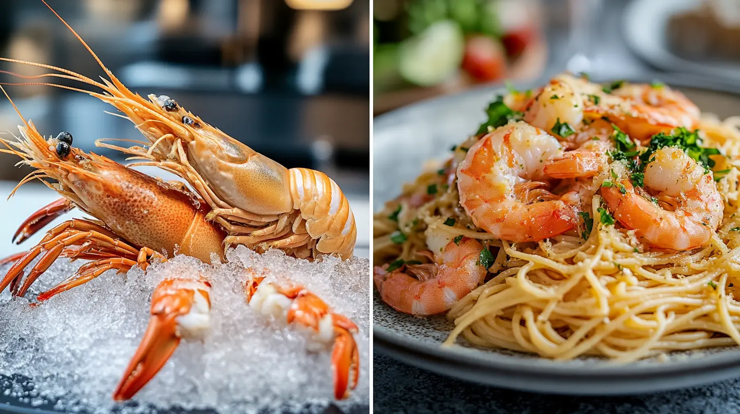 Shrimp Scampi vs Shrimp Alfredo