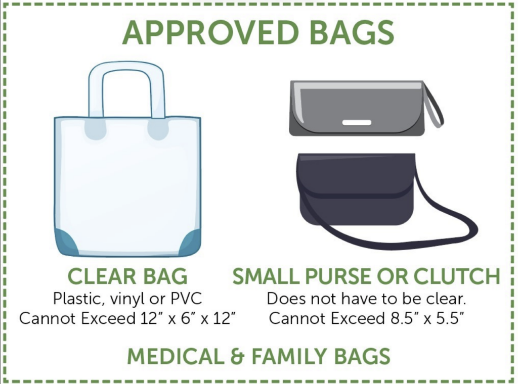 Phoenix Symphony Bag Policy