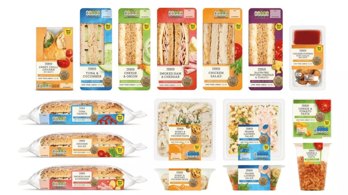 Tesco Trials New Hot Meal Deal Options in Stores