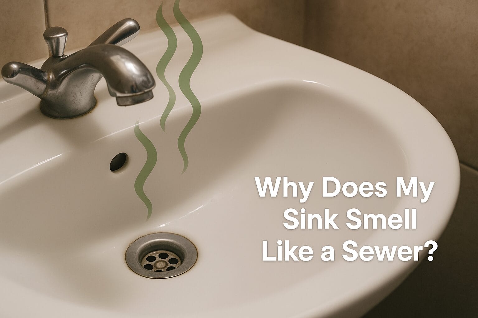 Why Does My Sink Water Smell Like Sewer