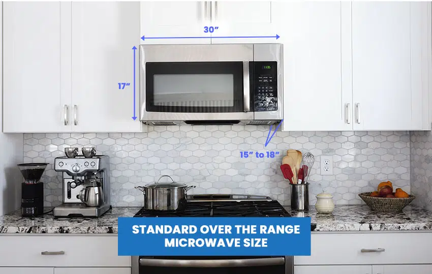 Size Microwave over Range