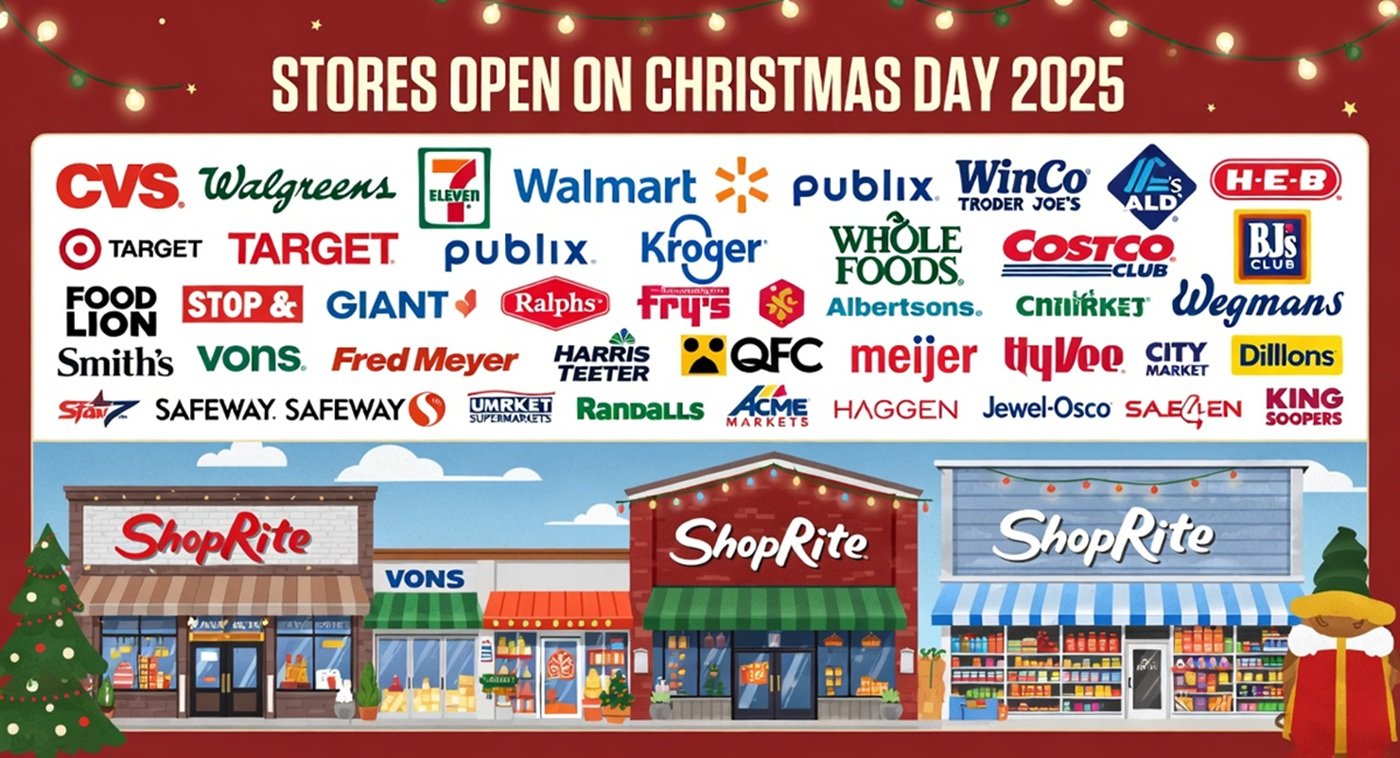 Shops That Are Open Christmas Day