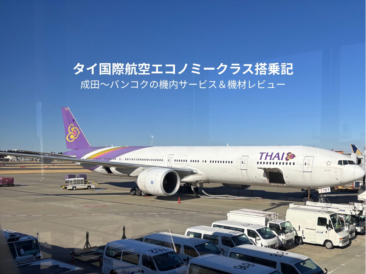 タイ国際航空2026現在地！再建後の評判と機内食・運航状況を検証
