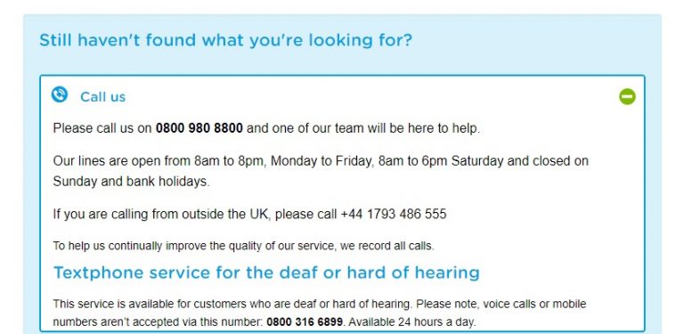 Thames Water Customer Service Contact Number