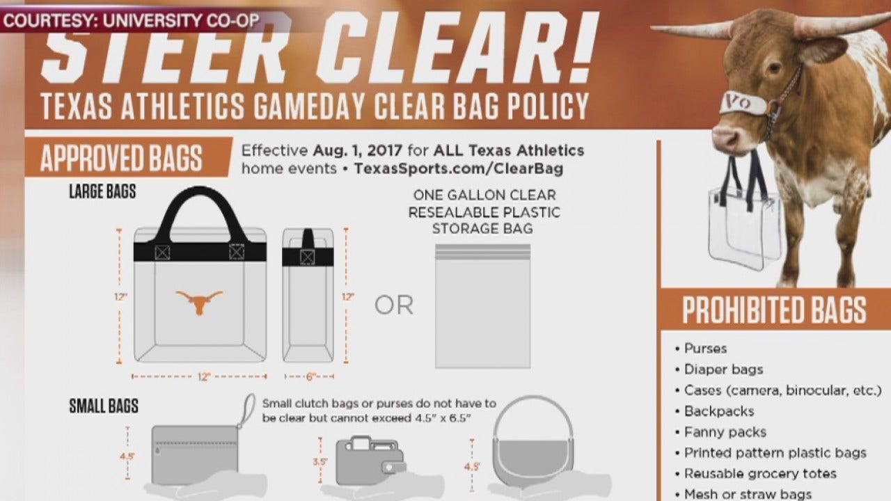 Clear Bag Policy Ut Austin