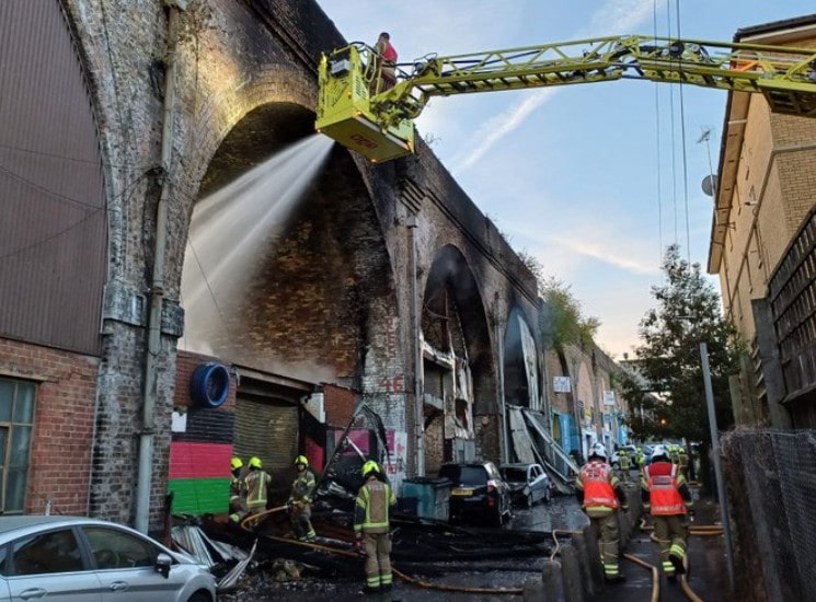Railway Arch Firein 2026 in Uk