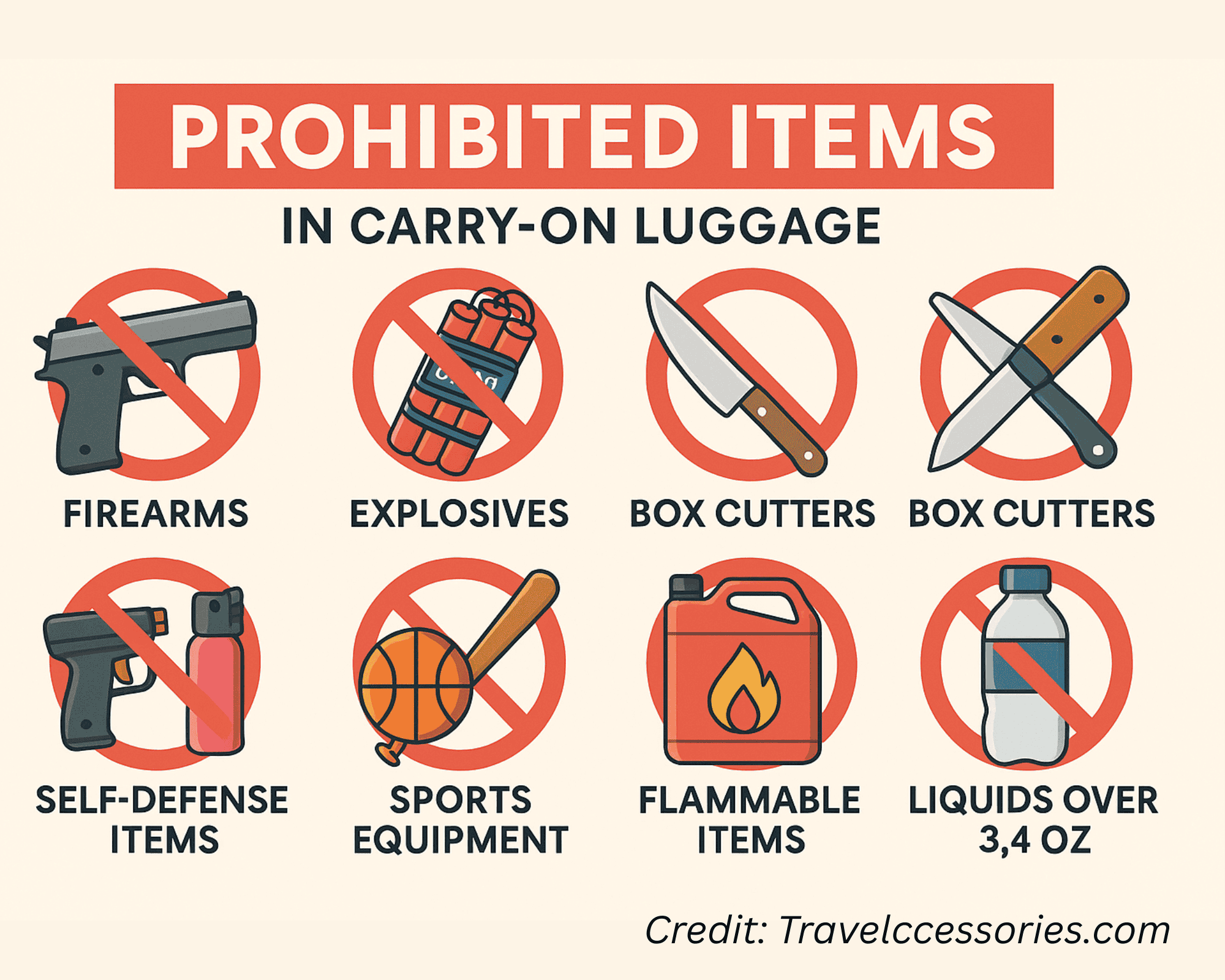 Tsa Allowed Items in Carry On