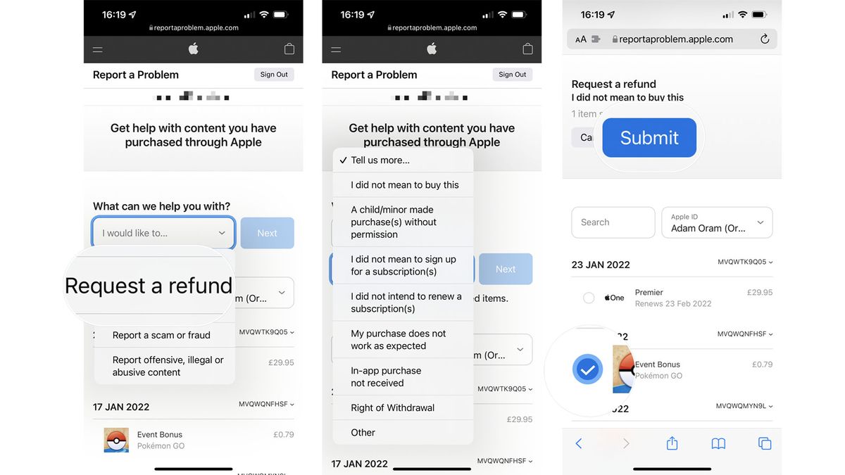 How to Request Refund on Apple