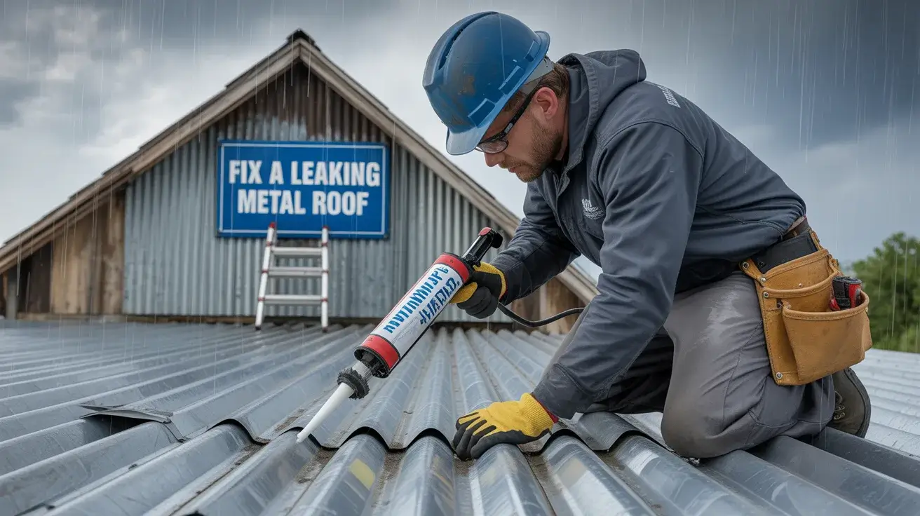 How to Fix Metal Roof Leakage