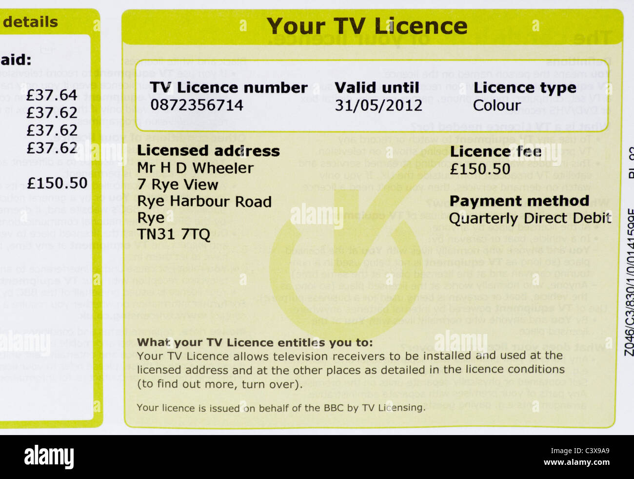 Is Tv License a Utility Bill